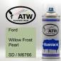 Preview: Ford, Willow Frost Pearl, SD / M6766: 400ml Sprühdose, von ATW Autoteile West.